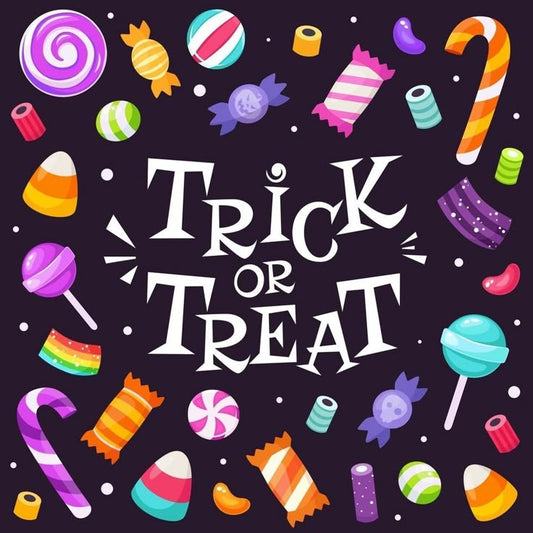 Trick or Treat  ~ Halloween Sock set ~ Mini skeins ~ image 0