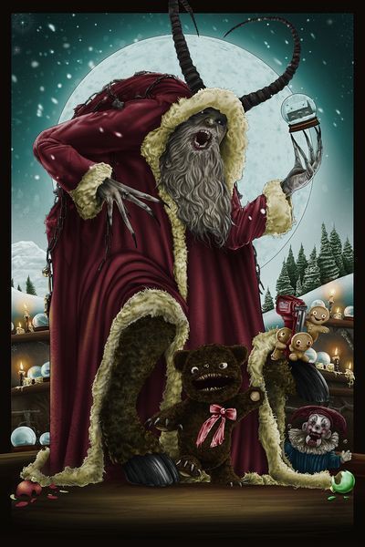  2025 ~  Krampus ~ The dark side of Christmas ~ Yarn box image 1
