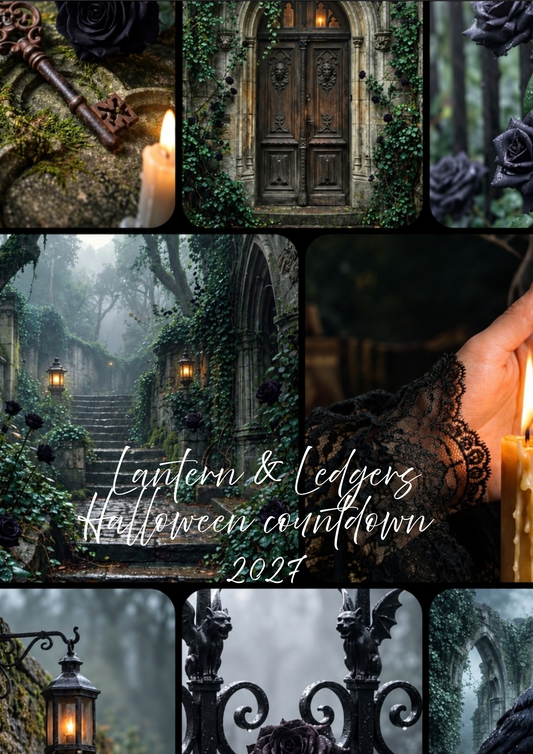 2027 ~ Lantern & Ledger ~ Yarn box ~ Halloween ~