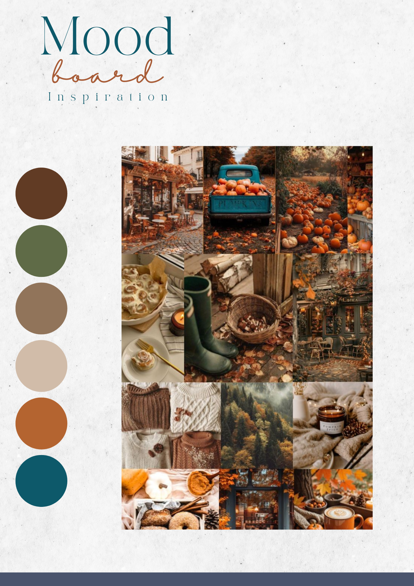 NOVEMBER ~ Colour palette ~ Aesthetic ~  Yarn club