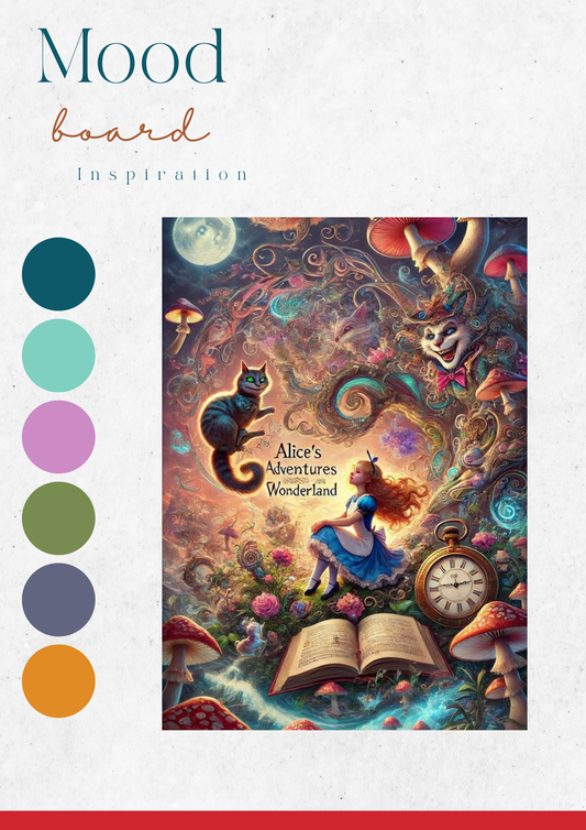 Whimsical world of Wonderland ~ Luxury yarn box ~