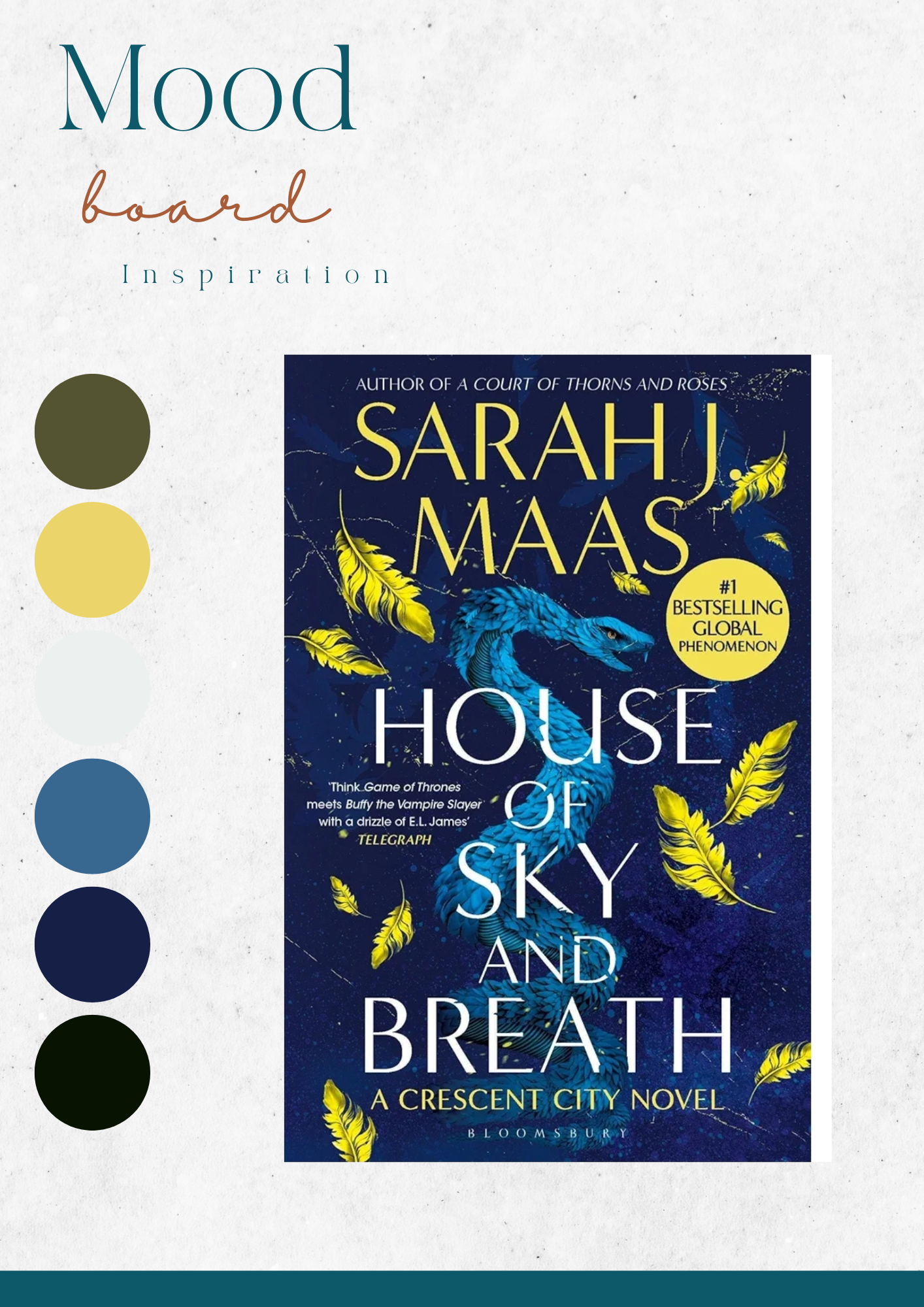 Cresent city ~ Book 2 ~ House of Sky & Breath ~ Luxury yarn box ~