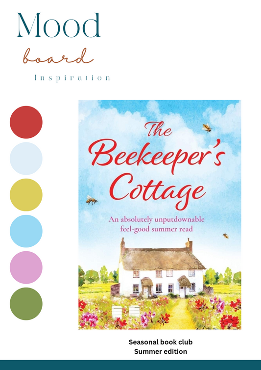 Seasonal book club ~ Summer edition ~ The beekeepers cottage ~ Yarn box