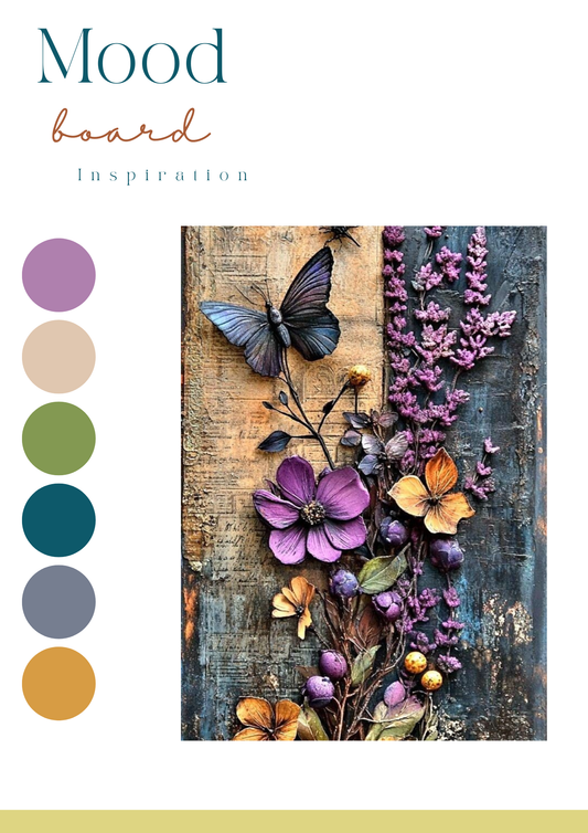 Ember & Bloom ~ Ombre yarn box
