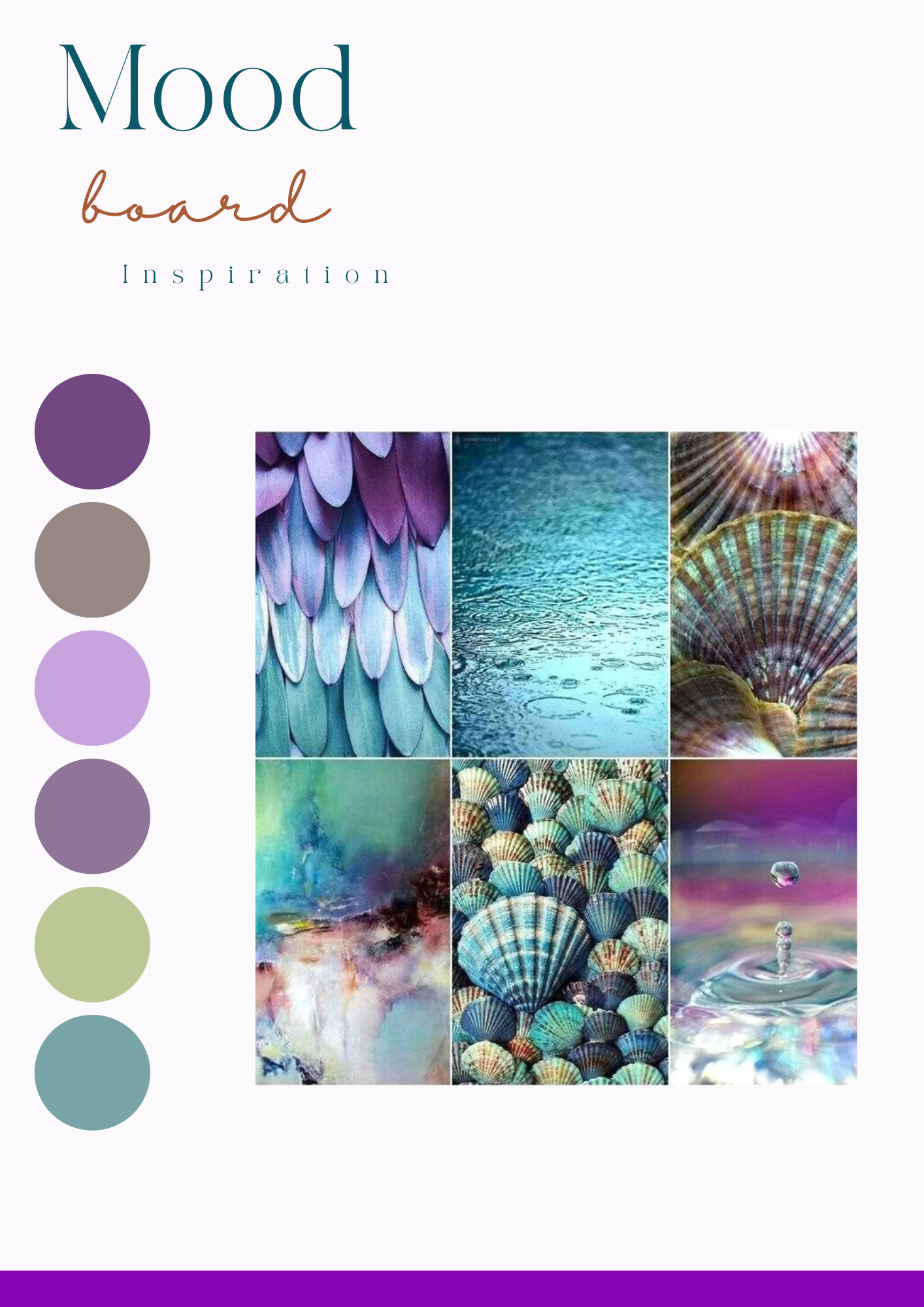 AUGUST ~ Aesthetic colour palette ~ Monthly yarn club