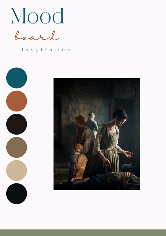 AUGUST ~ Outlander ~ Season 2 Ep 10 ~ Monthly yarn club