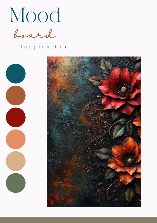 Velvet harvest ~ Ombre yarn box