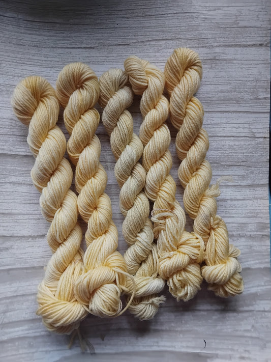 Dyed to order ~ The Polar Express ~ There is always a flicker of light