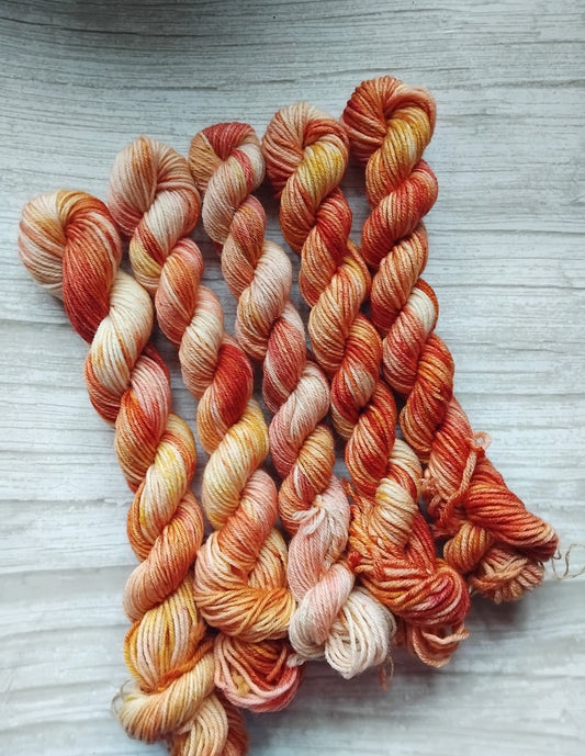 Dyed to order ~ The Polar Express ~ Warmed by the magic of Christmas