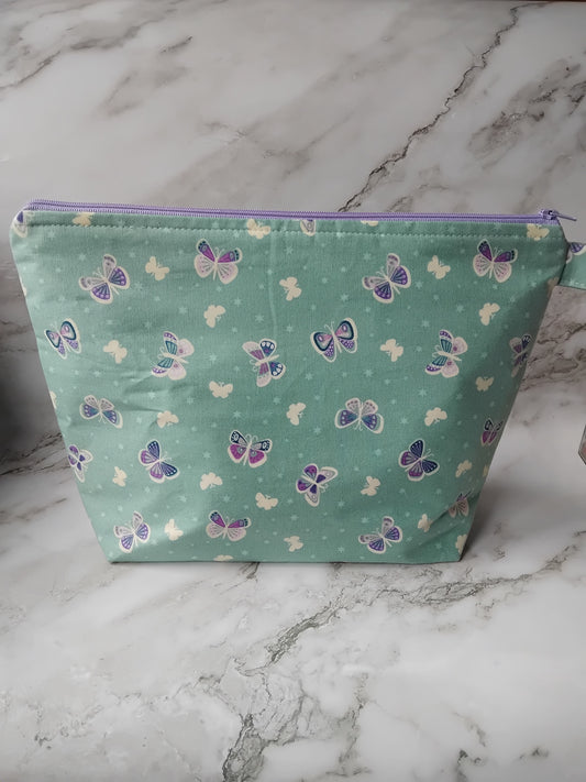 DEMO PRODUCT ~ Ready to ship ~ Zipped ~ Knitting and crochet project bag