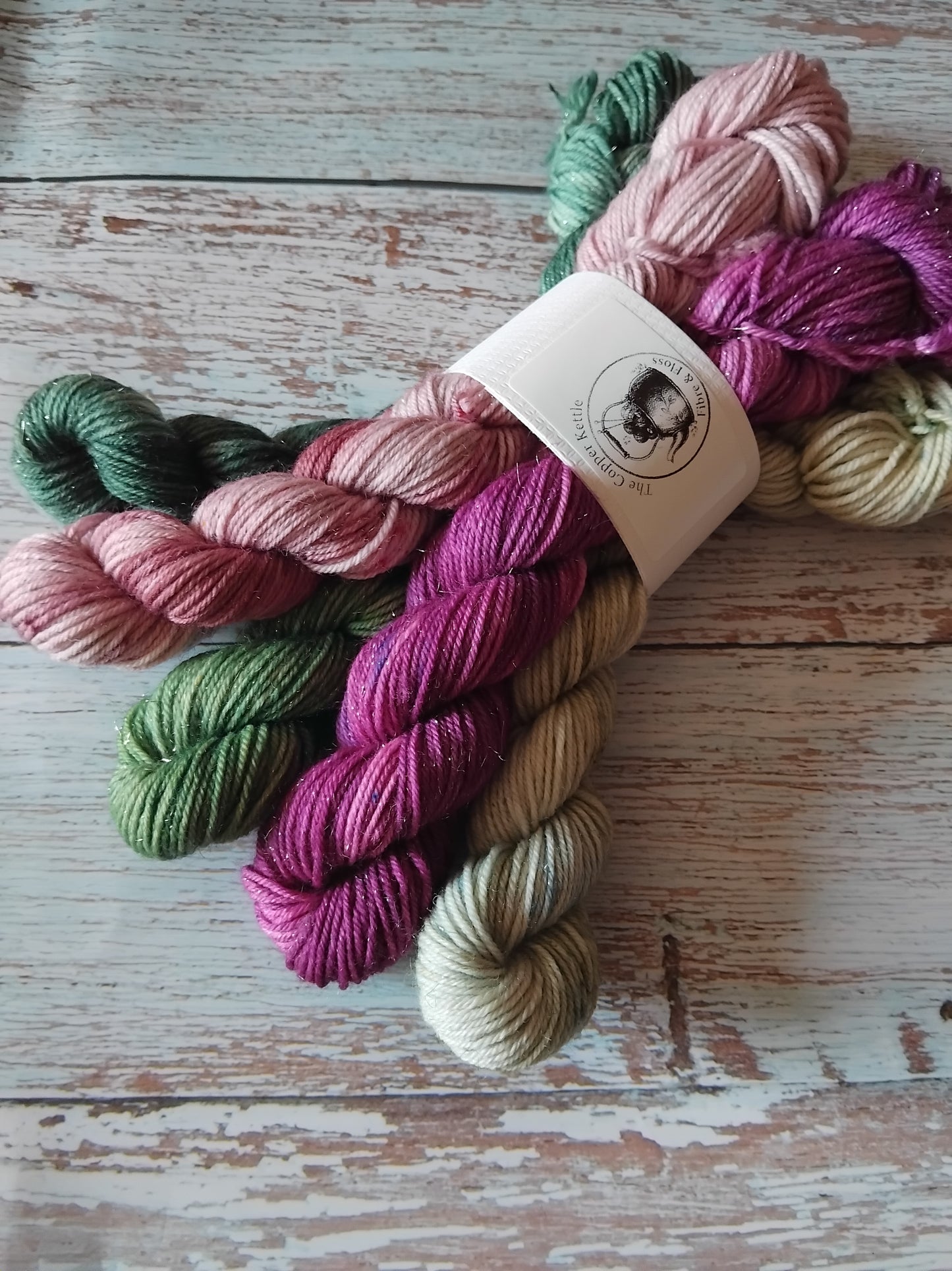 The Rosewood Manuscript ~ 5 x 20g mini skeins