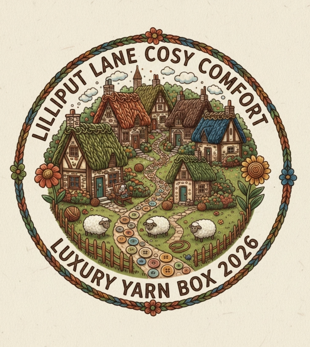 Lilliput Lane ~ Cosy Comfort ~ Yarn Box.