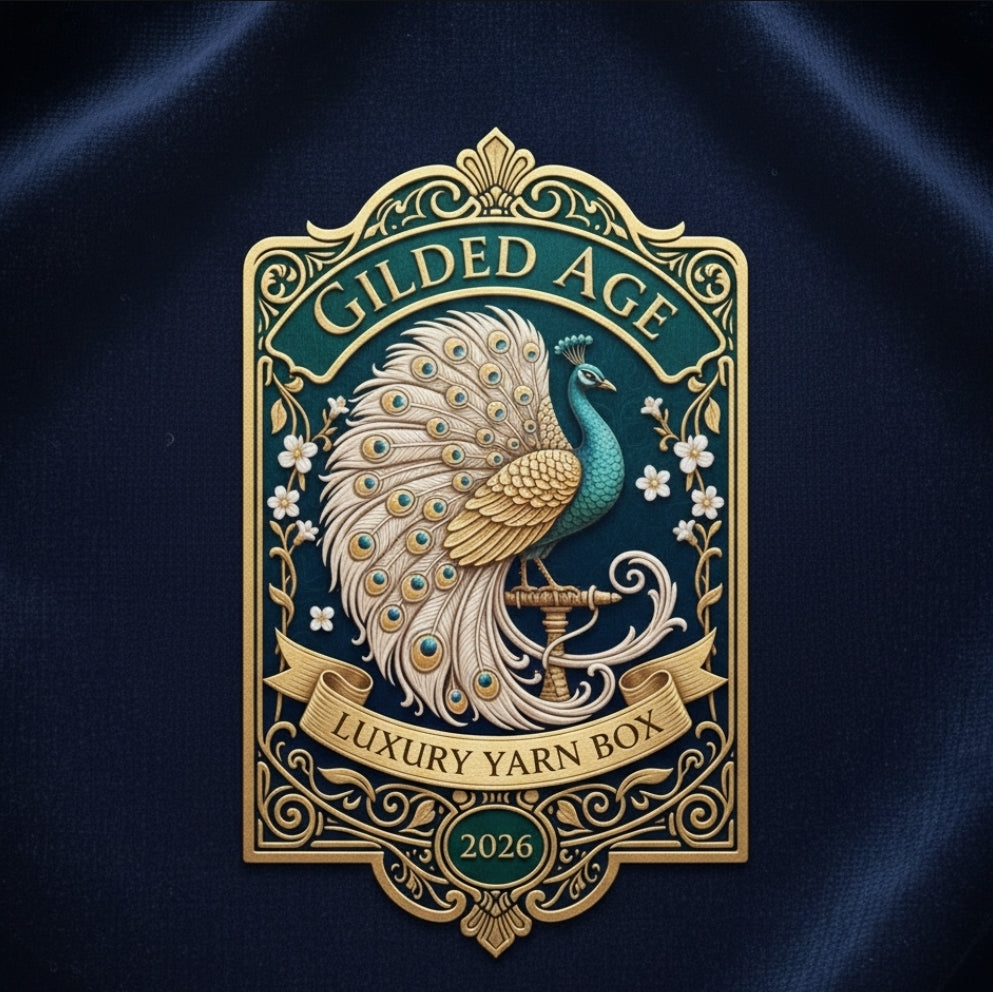 The Guilded Age ~ Luxury yarn box