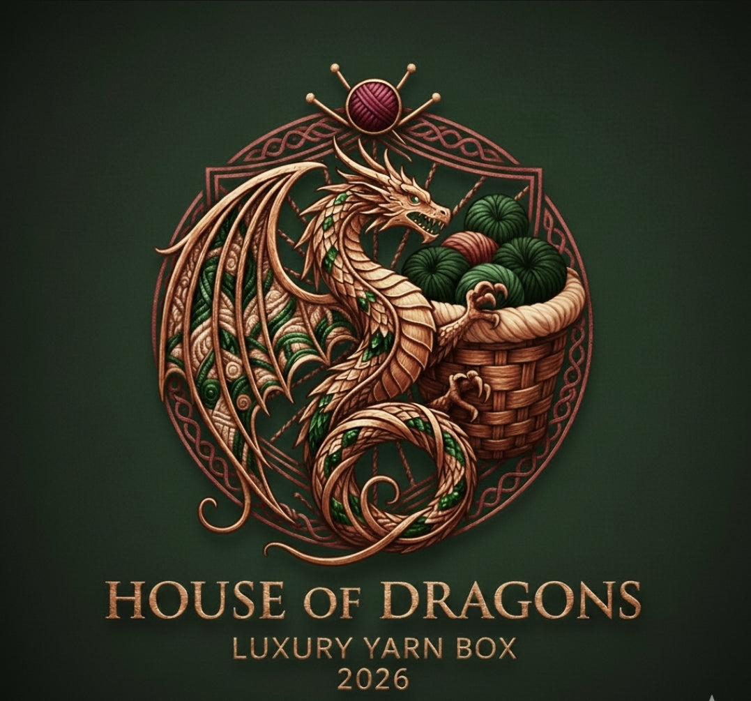 House of dragons ~ Luxury yarn box