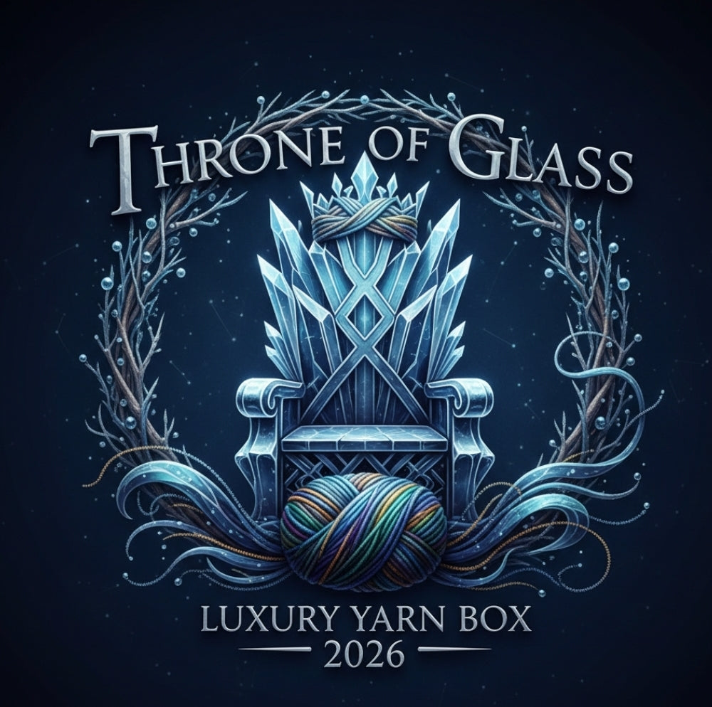 Throne of glass ~ Luxury yarn box