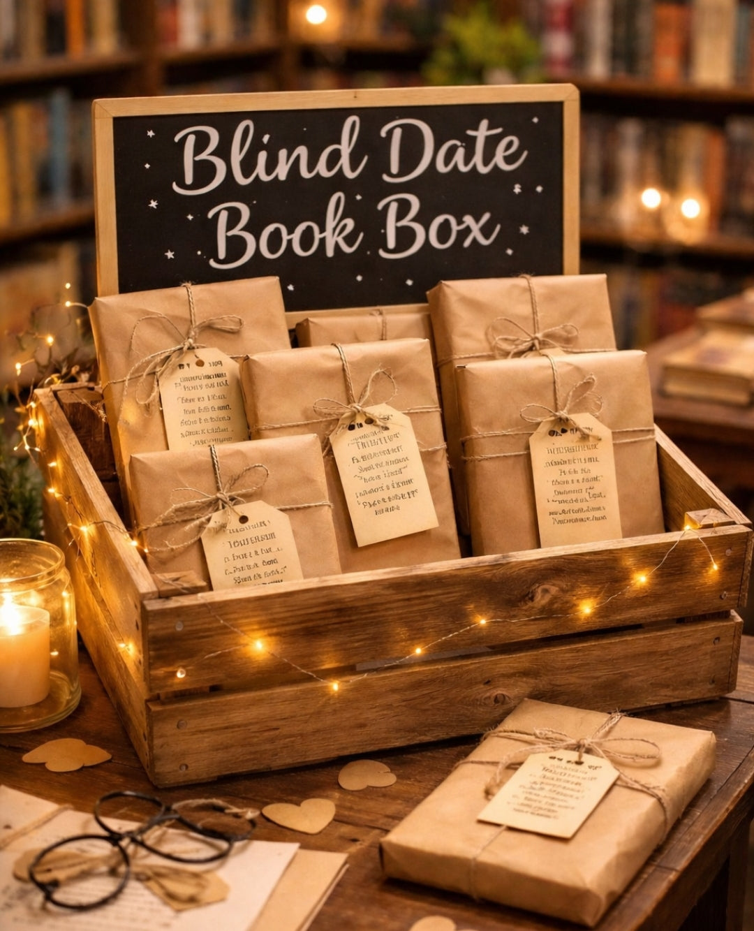 Blind date book box ~ Starter set