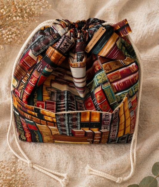 ~ Drawstring ~ Zipped ~ Tote ~ Knitting and Crochet project bag
