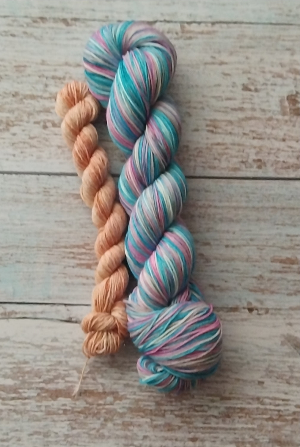 Pixie dust ~ Self striping ~ Yarn ~ Sock set