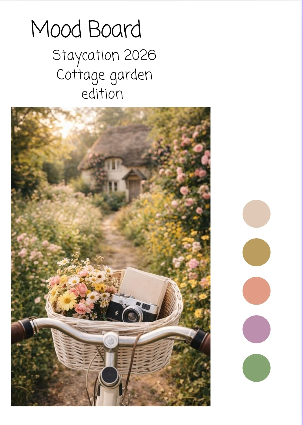 Staycation ~ Cottage garden edition ~ Yarn  box
