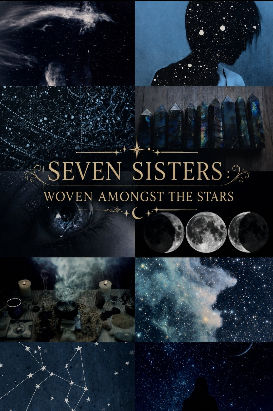 OCTOBER ~ Seven Sisters ~ Woven Amongst the Stars ~ Mini skein ~ Monthly club