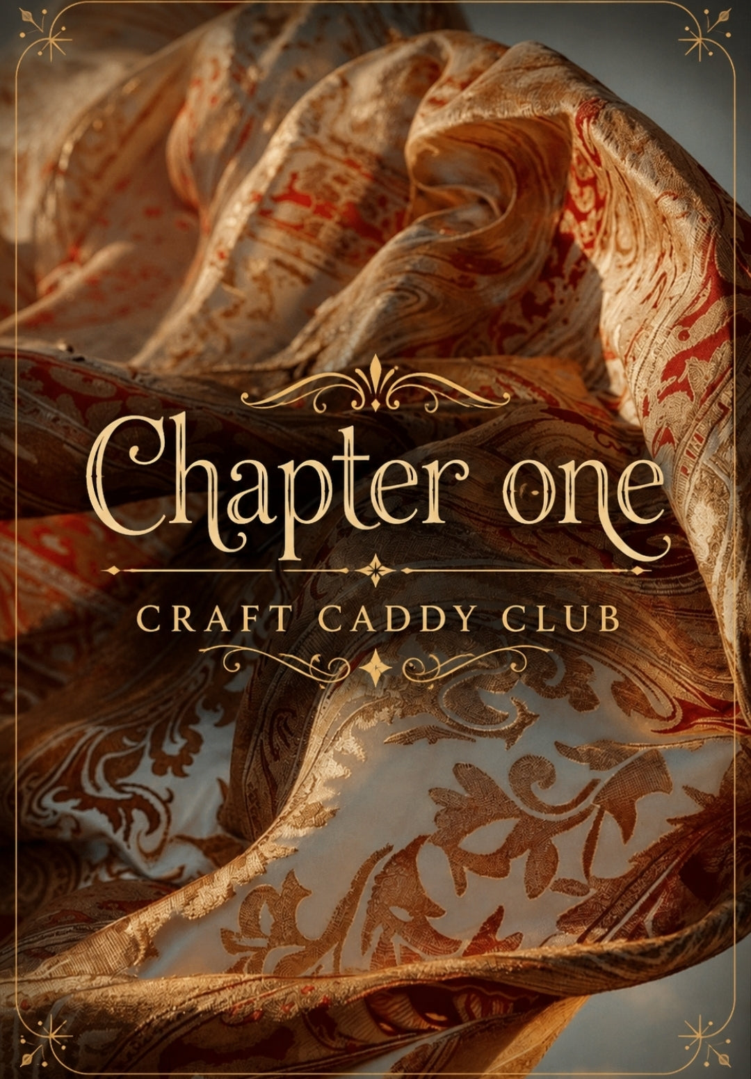 OCTOBER ~ Chapter one craft caddy club  ~ Knitting and crochet project bag