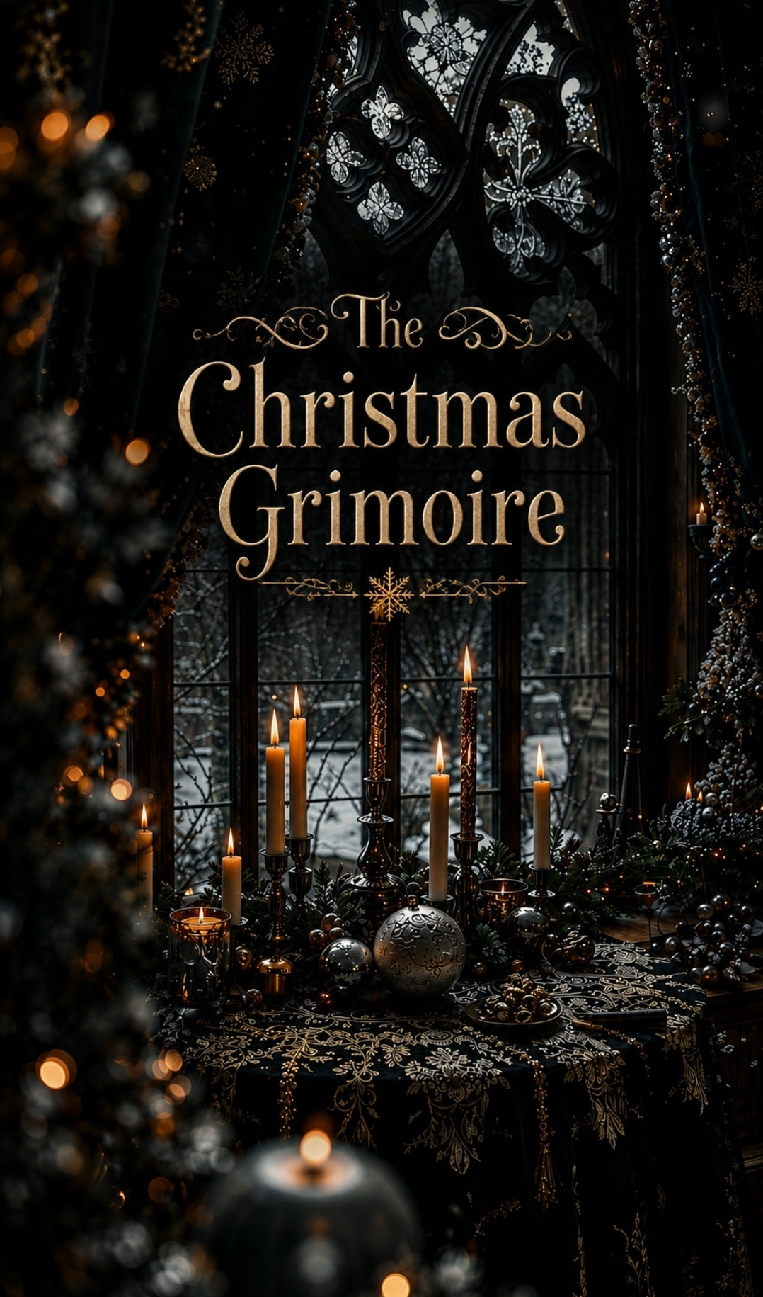 The Christmas Grimoire ~ Christmas Eve yarn box