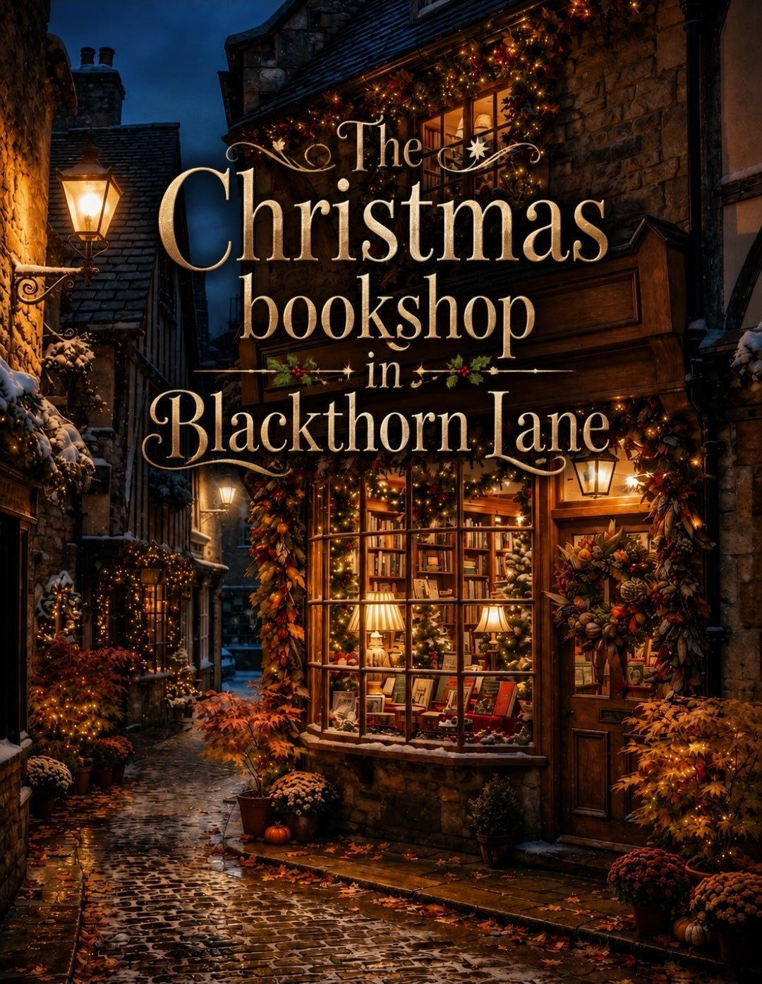 The Christmas Bookshop in Blackthorn Lane ~ Christmas Eve yarn box