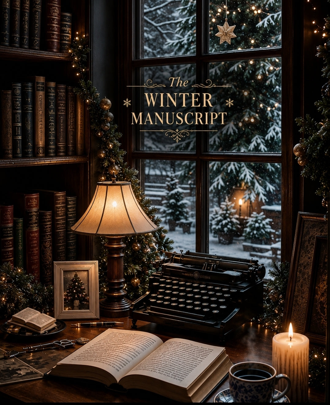 The Winter Manuscript ~ Christmas Eve yarn box