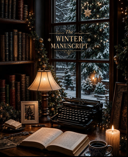 The Winter Manuscript ~ Christmas Eve yarn box