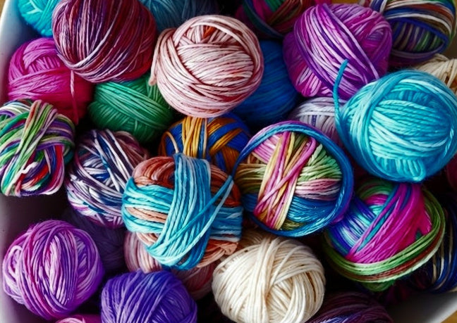 The Misfits ~ Hand dyed yarns