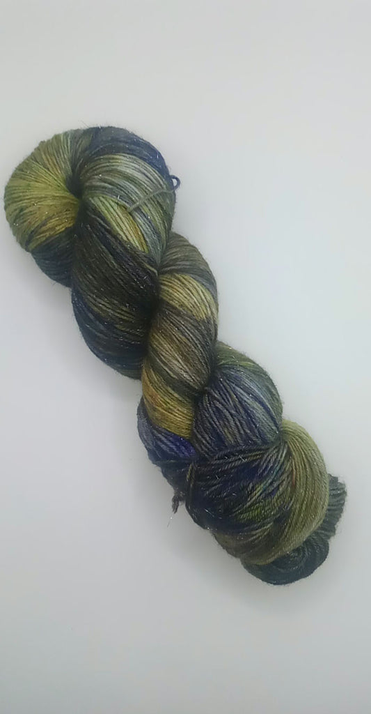 Pre order I'm not cut out to deal with people.  Hand Dyed yarn. Sock, DK,  image 0