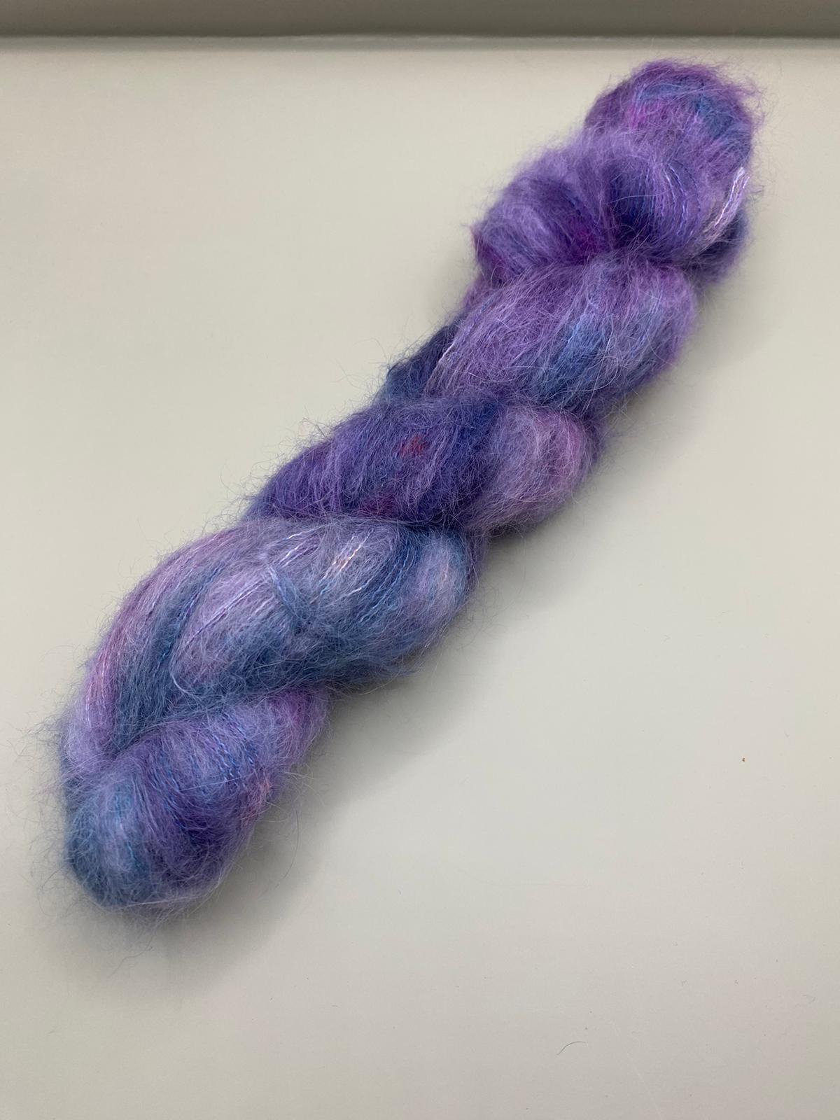 Pre order Floral Bug Hand Dyed yarn. Sock, DK,  image 4