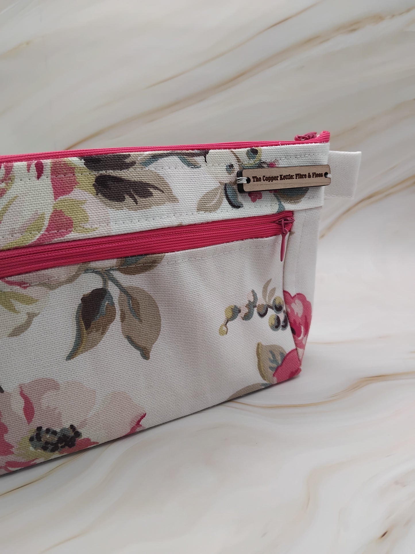Vintage roses ~ Cath Kidson ~  Double zip pouch ~  image 0