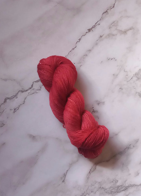 Pre order I don't need to be protected Hand Dyed yarn. Sock, DK,  image 0