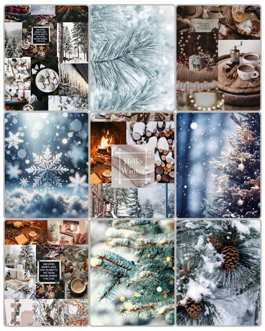Winter ~ Yarn box ~ Mini Skeins  image 0