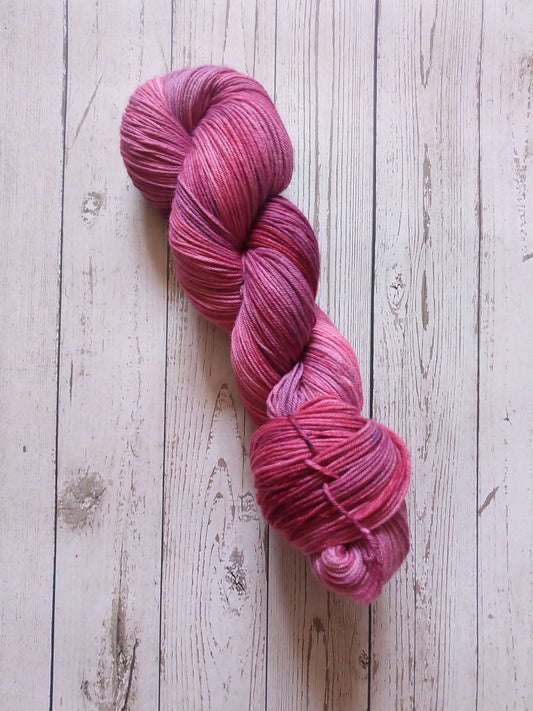 Rose Hand Dyed yarn. Sock or DK. image 0