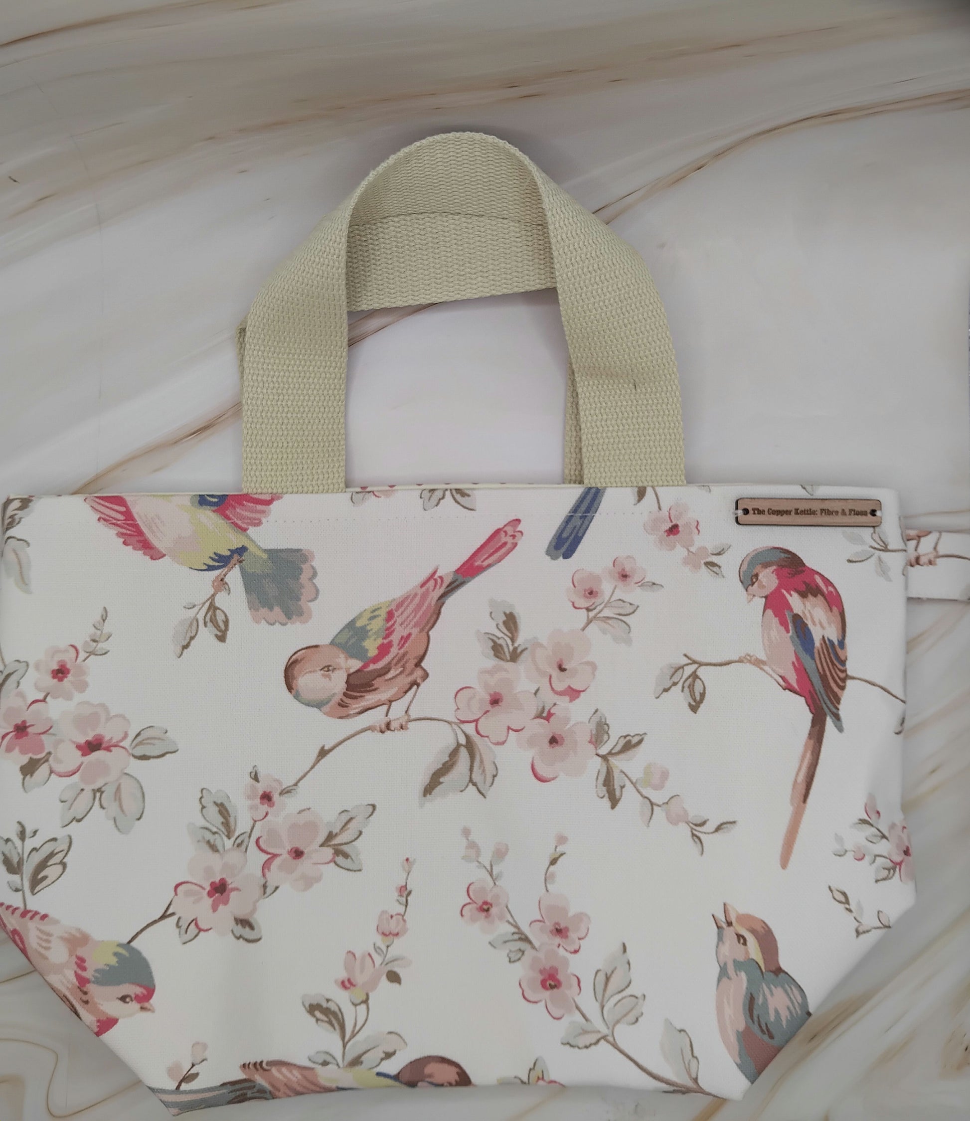  Vintage birds ~ Cath Kidson ~ Tote ~ Knitting and crochet  image 0
