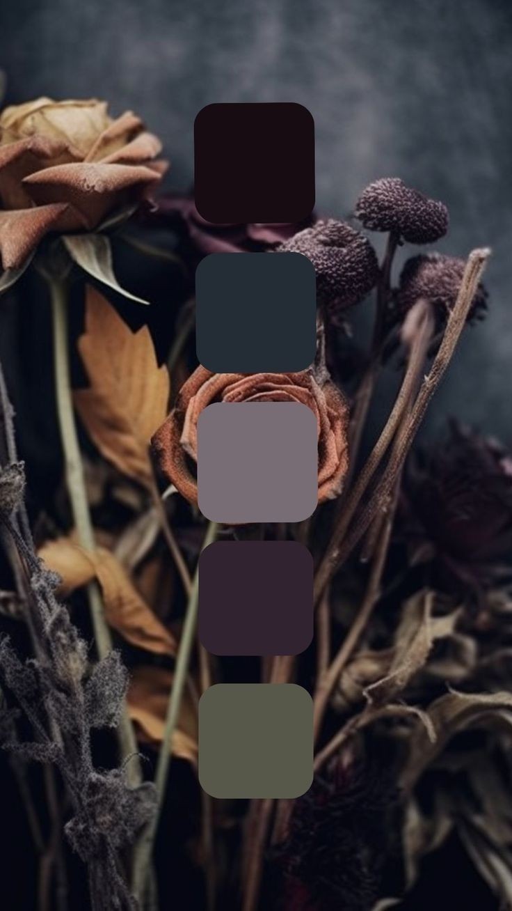 Dark ~ Moody ~ Colour palette ~ Cosy Comfort ~ Yarn Box. image 3