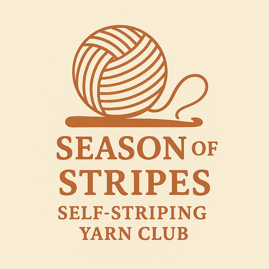 NOVEMBER ~ The Season of Stripes ~ Self striping yarn