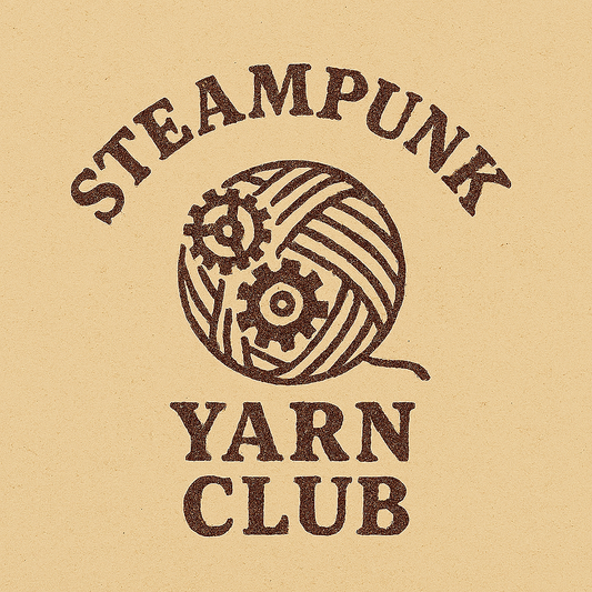 NOVEMBER ~ Steampunk ~ Sock set ~ Yarn box.