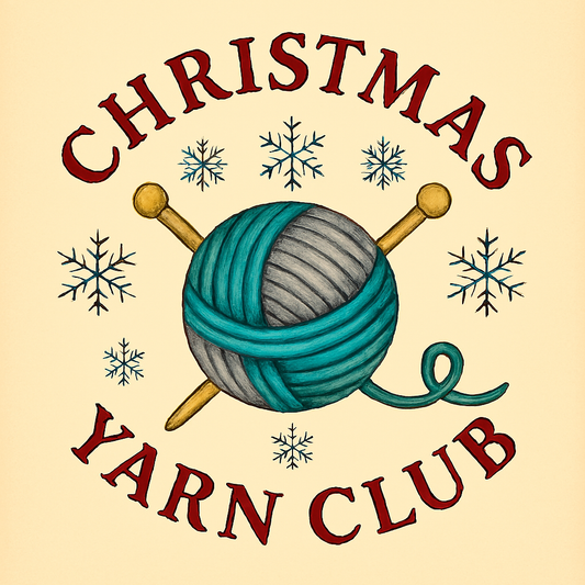NOVEMBER ~ Christmas ~ Holiday ~ Self striping yarn club.
