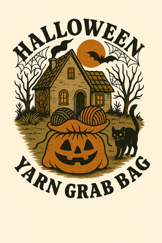 Halloween yarn grab bags