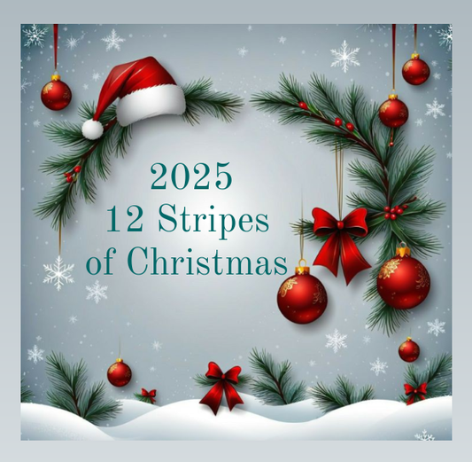 2025 ~ 12 Stripes of Christmas ~ Self Striping Sock Yarn  image 0