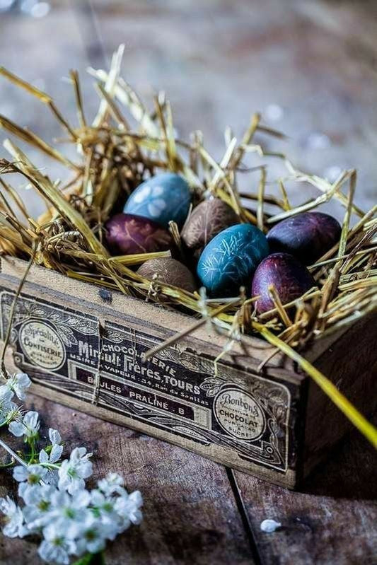 Pre order Spring/ Easter treat box.  Hand Dyed yarn. image 0