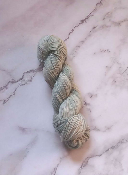 Pre order There's no way I'm kissing a frog!  Hand Dyed yarn. Sock, DK, Yak image 0