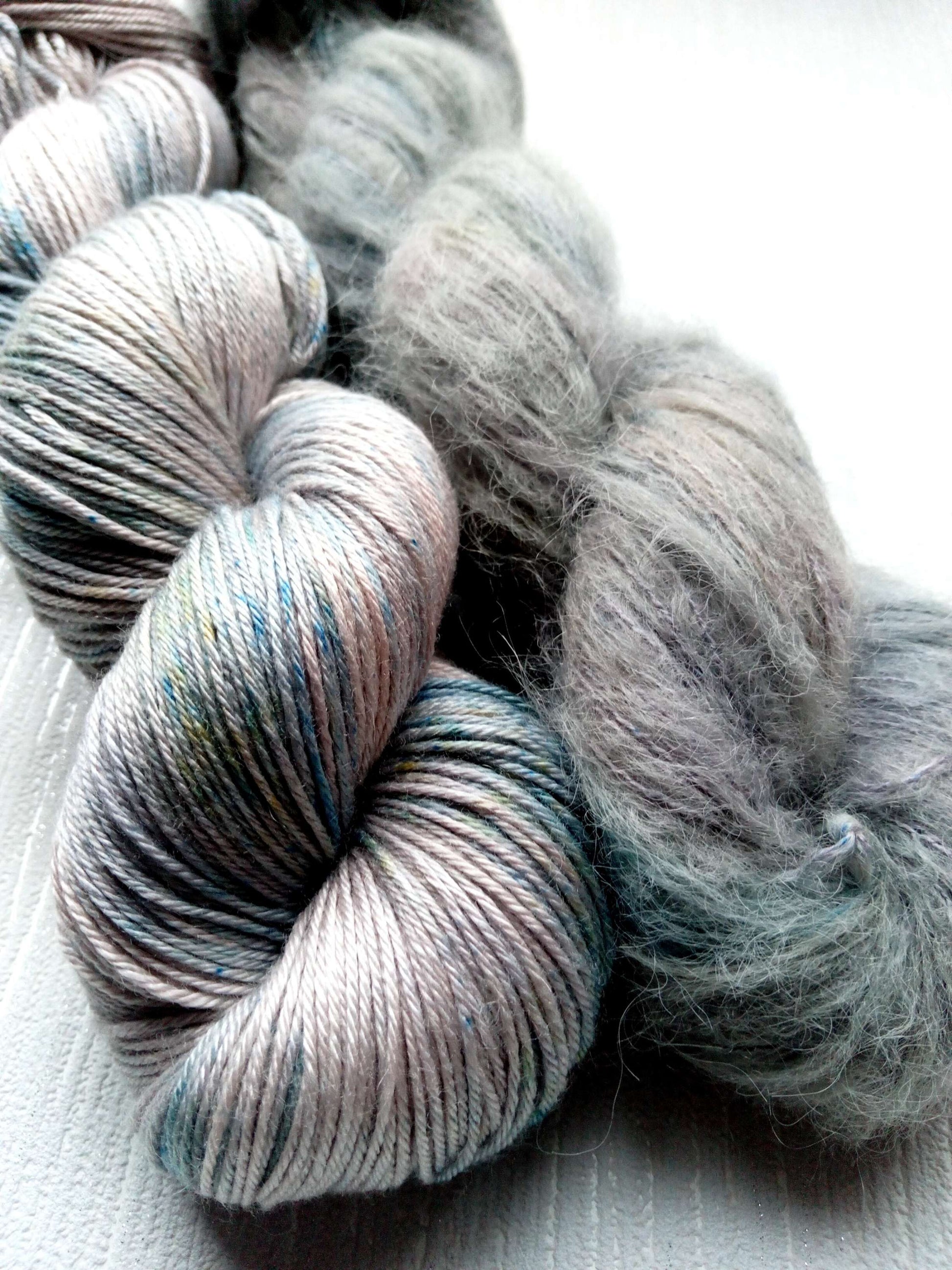  Linen Handdyed Yak silk or Alpaca suri silk image 0