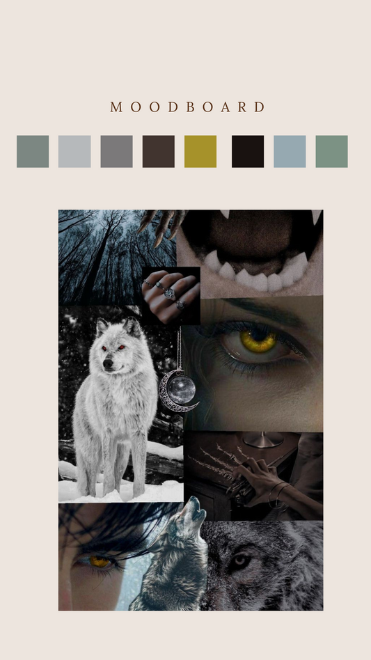  Halloween ~ Werewolf ~ Yarn box  image 0
