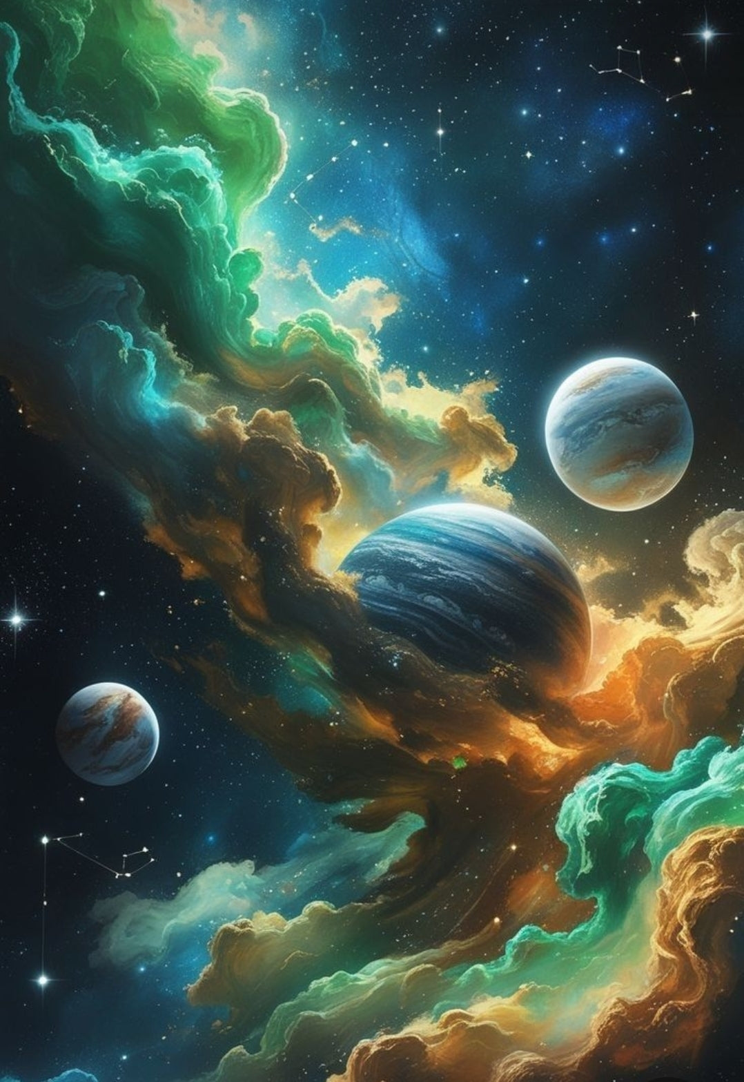 MARCH ~ The solar system ~ Monthly  ~  Yarn club